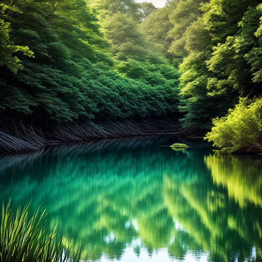 O que significa sonhar com água: interpretação e simbologia dos sonhos 2 Fotos lago sereno natureza ceu azul 30