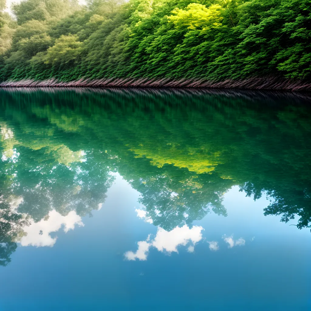Paz Interior: O Significado de Sonhar com Serenidade 5 Fotos lago sereno natureza ceu azul 31