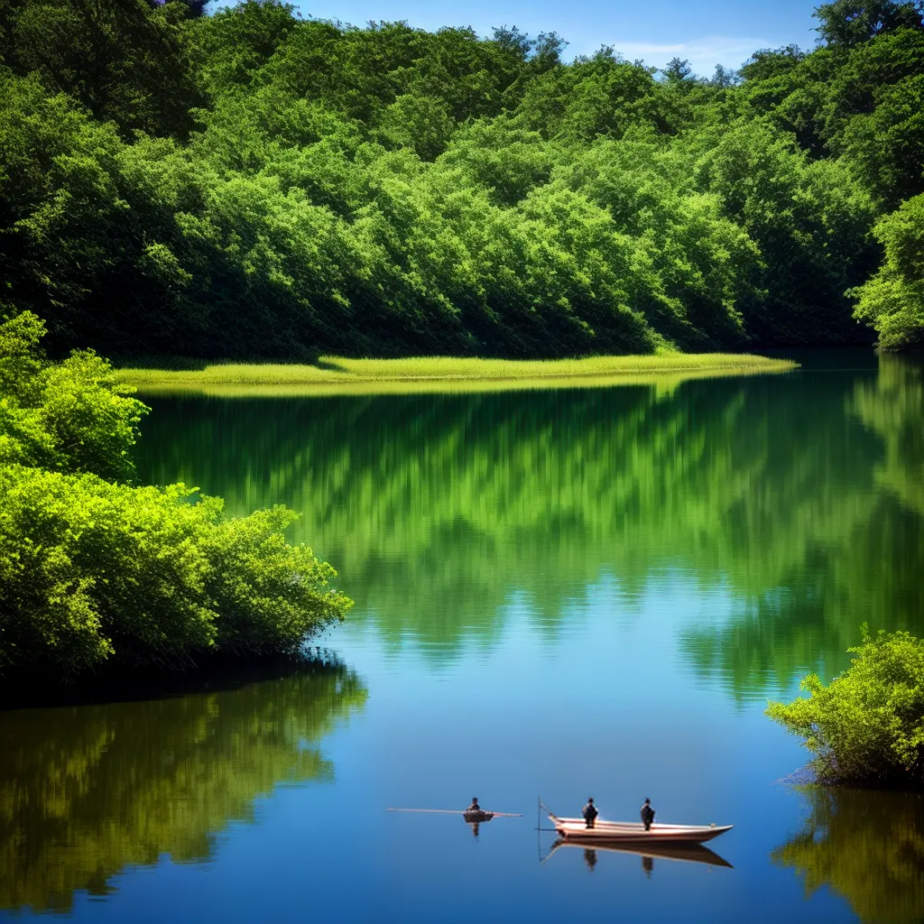 Mergulhando no inconsciente: o significado de sonhar com aves aquáticas 2 Fotos lago sereno passaros agua tranquilidade