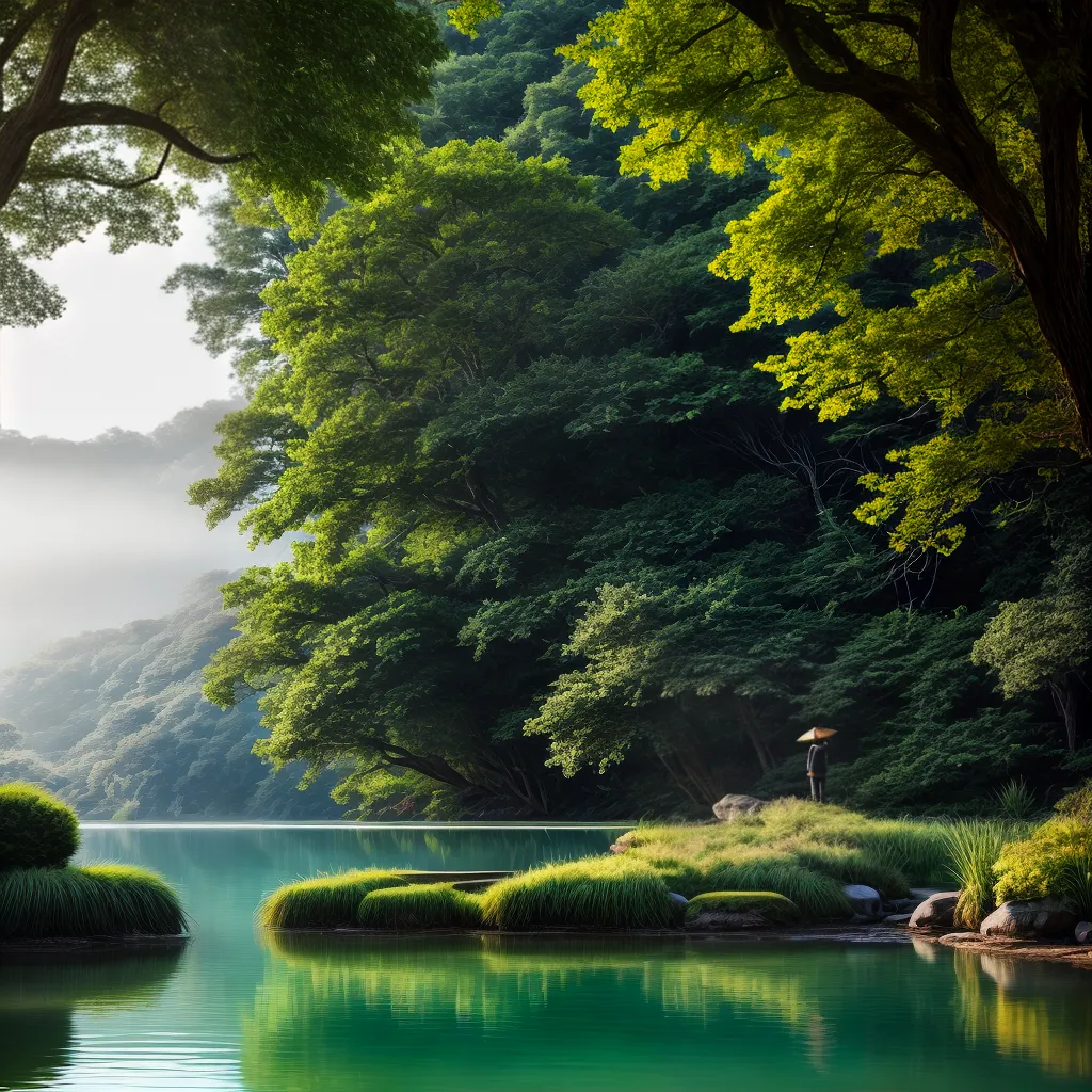 O Significado de Sonhar com Plantas Aquáticas 3 Fotos lago sereno plantas aquaticas