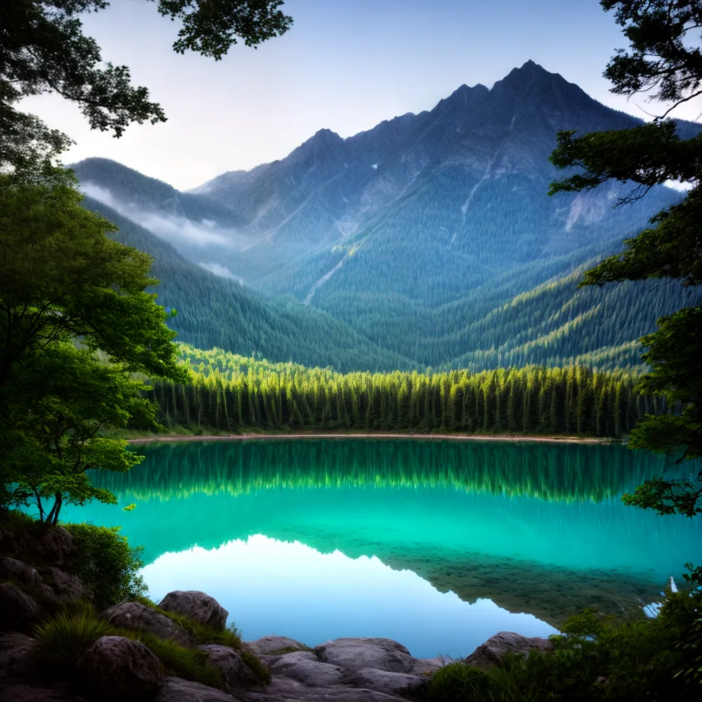 Fascinante dos Sonhos: Descubra o significado de sonhar des 2 Fotos lago sereno reflexao montanhas