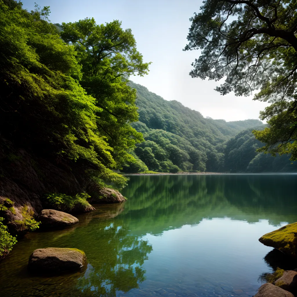 Sonhar com água: significado e interpretação. 3 Fotos lago sereno reflexao natureza agua 1