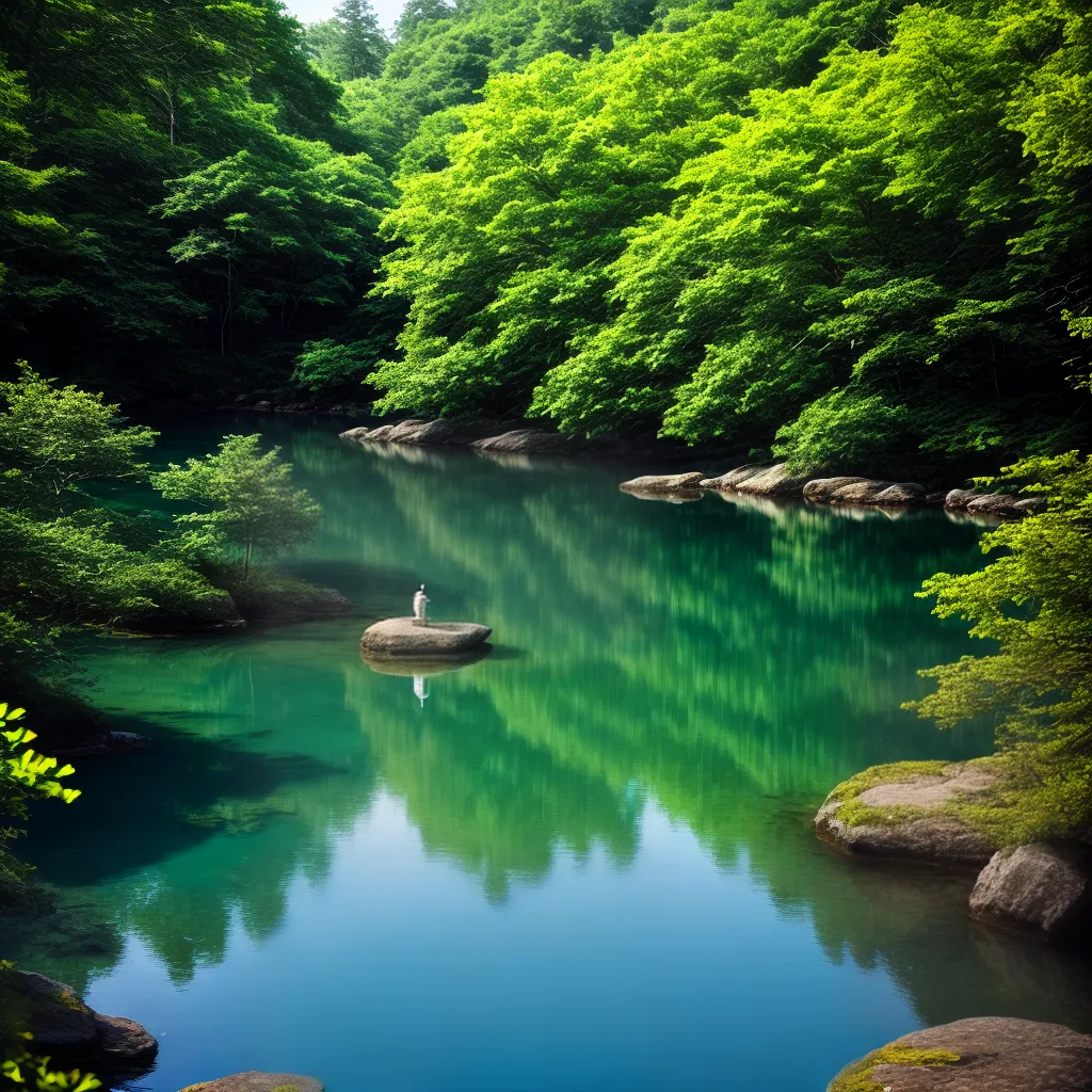 Desenxovalhando os significados dos sonhos com água 5 Fotos lago sereno reflexao natureza azul
