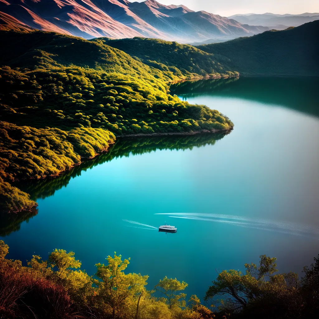 Desvendando o mistério: Qual é o significado de sonhar com Água? 3 Fotos lago sereno reflexo sonho emocao