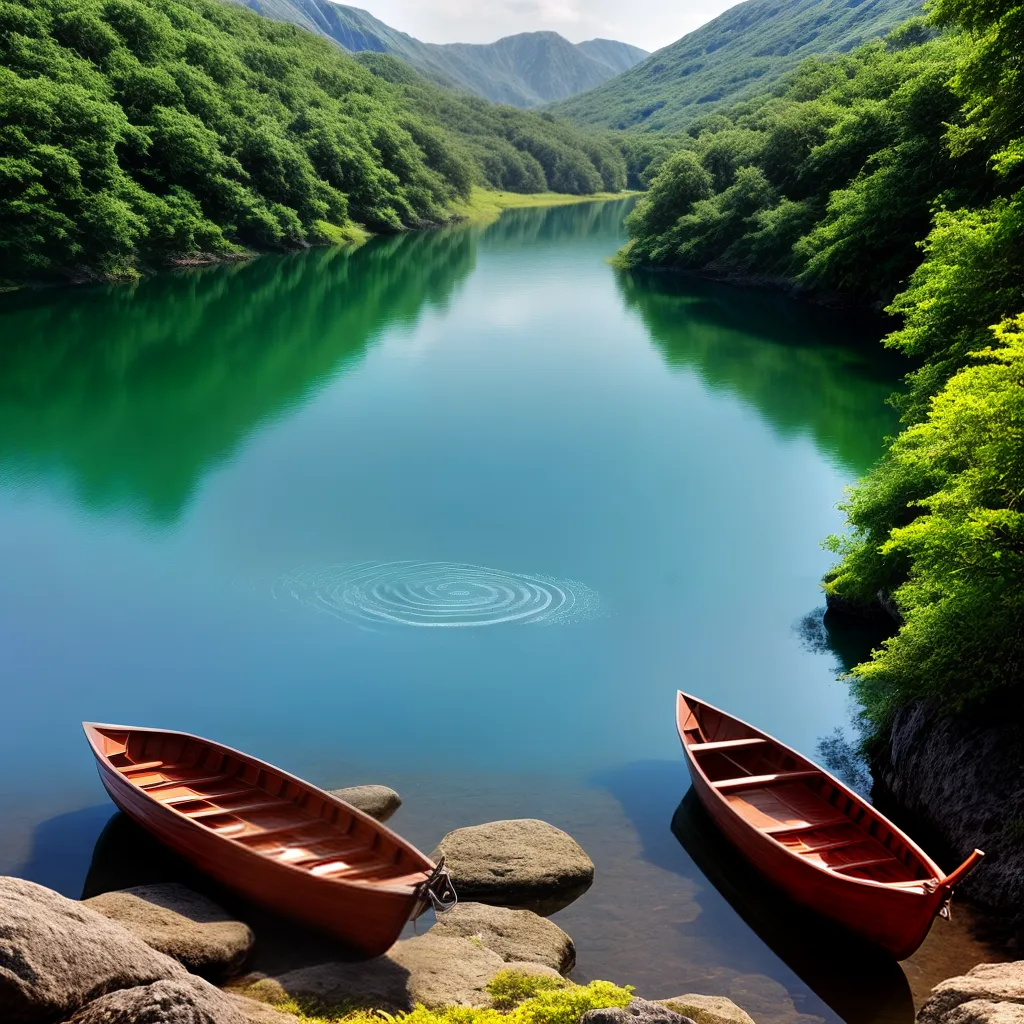 Renovar a Energia Mental Através dos Sonhos 4 Fotos lago sonho barco natureza calmia