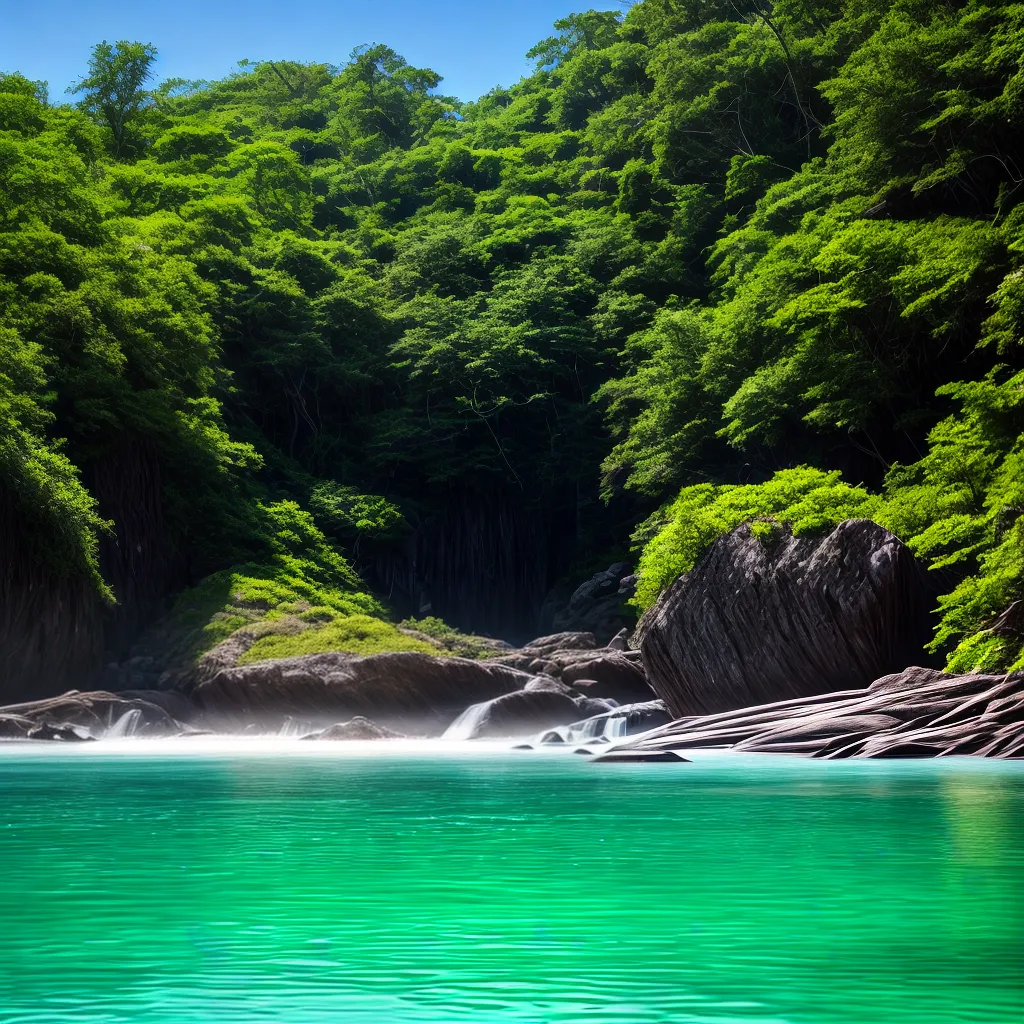 Significado de Sonhar com Lagoa de Água Límpida 3 Fotos lagoa cristalina natureza ceu azul