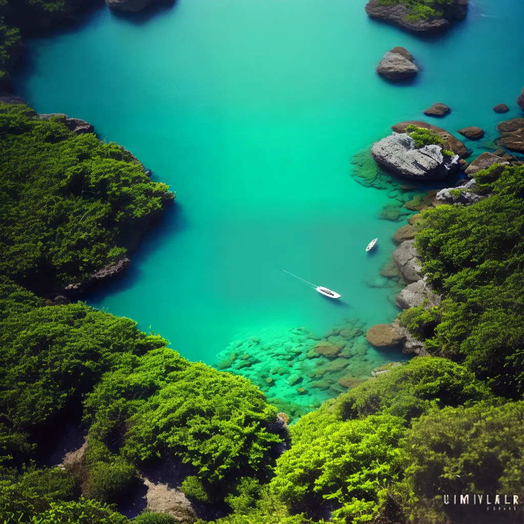 Significado de Sonhar com Lagoa de Água Límpida 2 Fotos lagoa serena natureza azul verde