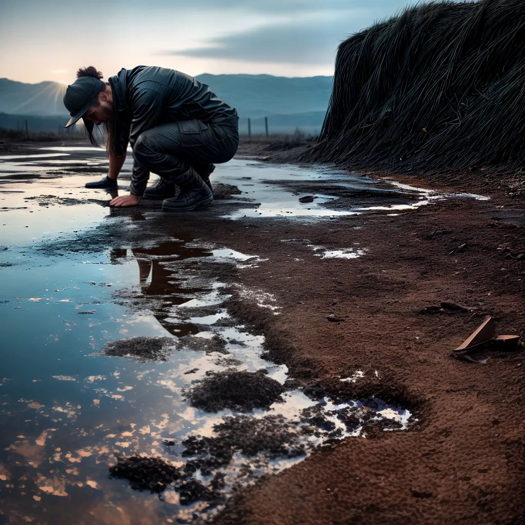 Sujeira na mente: decifre o significado de sonhar com coisas sujas 3 Fotos lama suja reflexo ceu poluicao