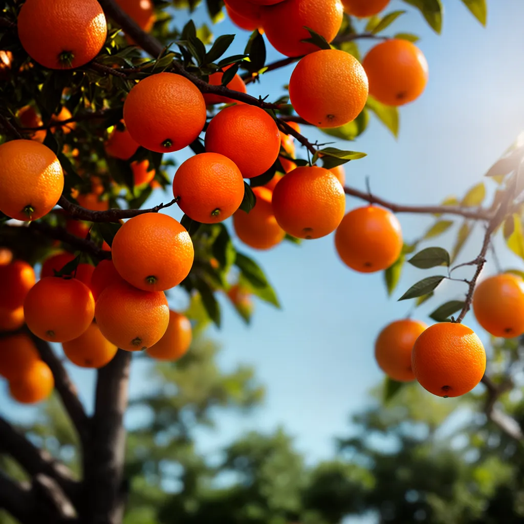 Laranjas em Sonhos: Significados surpreendentes que você precisa saber 2 Fotos laranjeira sonho luz fruta