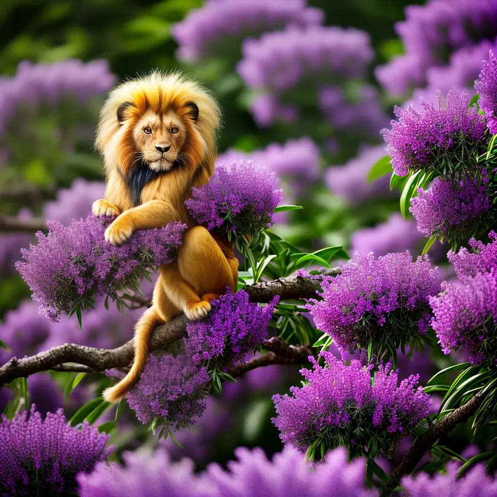 2. Descubra o Significado de Sonhar com Lavandário e Leontopiteco 2 Fotos lavanda tamarin ouro harmonia