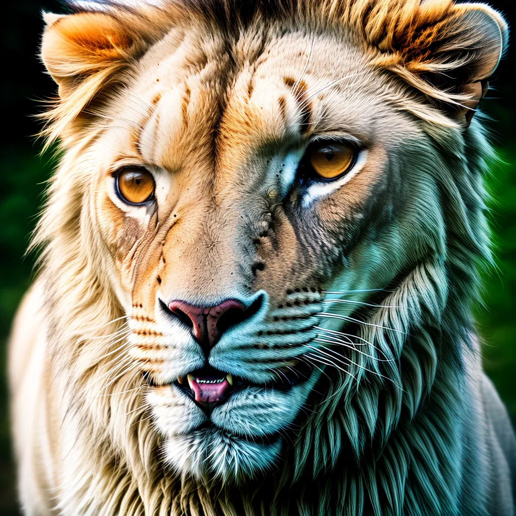Significado de Sonhar com um Leão Branco em uma Savana Africana 4 Fotos leao branco savana forca graca