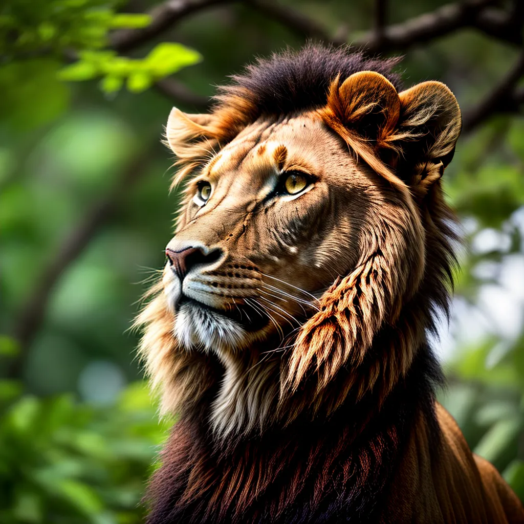 Desvendando o Significado de Sonhar com Animais Selvagens. 4 Fotos leao jungla poder forca sonhos 1