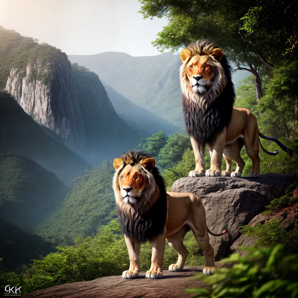 Desvendando a Mensagem por Trás do Rugido nos Sonhos 2 Fotos leao jungle forca coragem