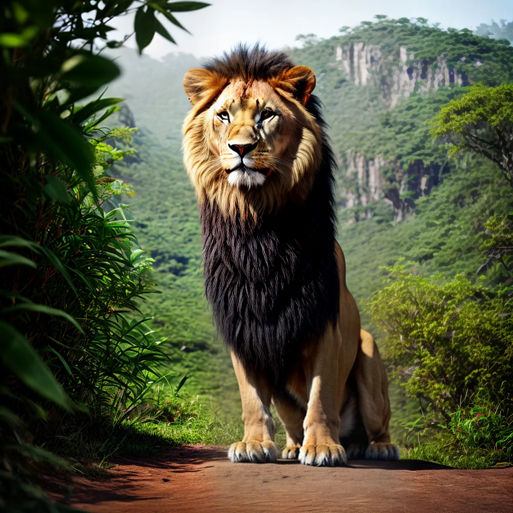 Interpretação dos Sonhos: Descubra o Significado de Sonhar com Animais Selvagens 2 Fotos leao jungle subconsciente forca medo