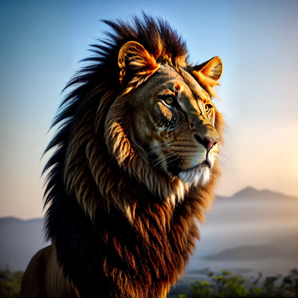 Indulgência e Perturbação: O Que Significa Sonhar com um Animal Selvagem? 4 Fotos leao majestoso olhar distante instinto