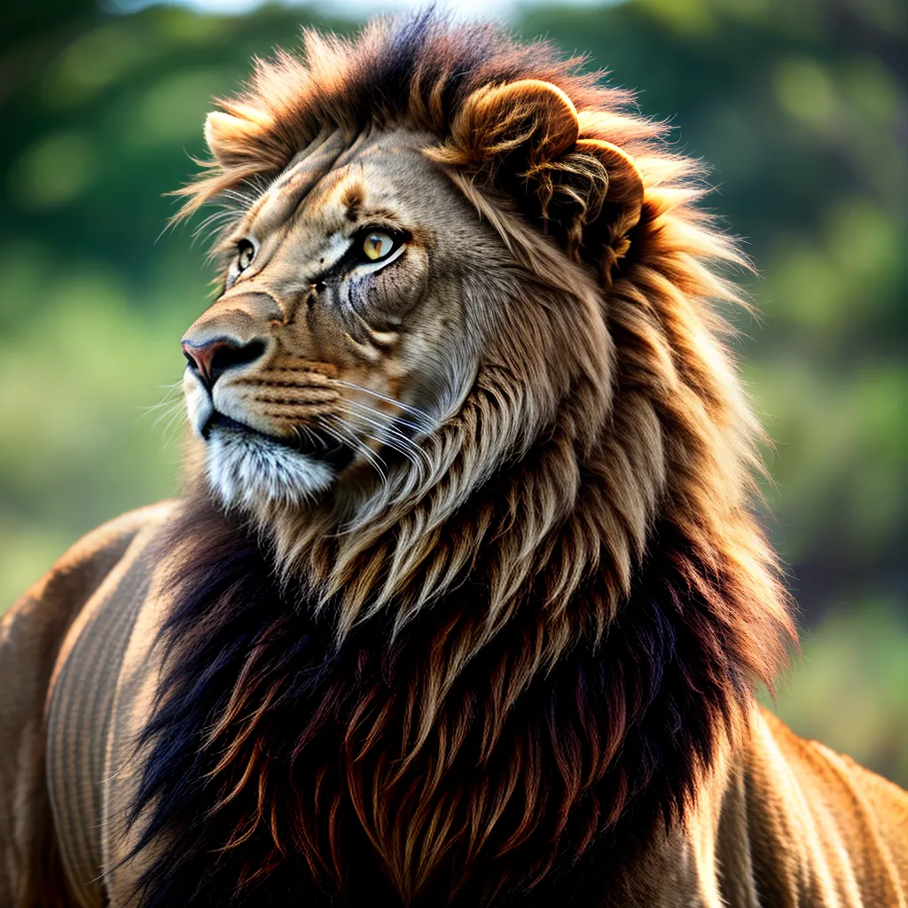 Desvendando o Significado de Sonhar com Animais Selvagens, com o Zoólogo 2 Fotos leao olhar poderoso natureza selvagem
