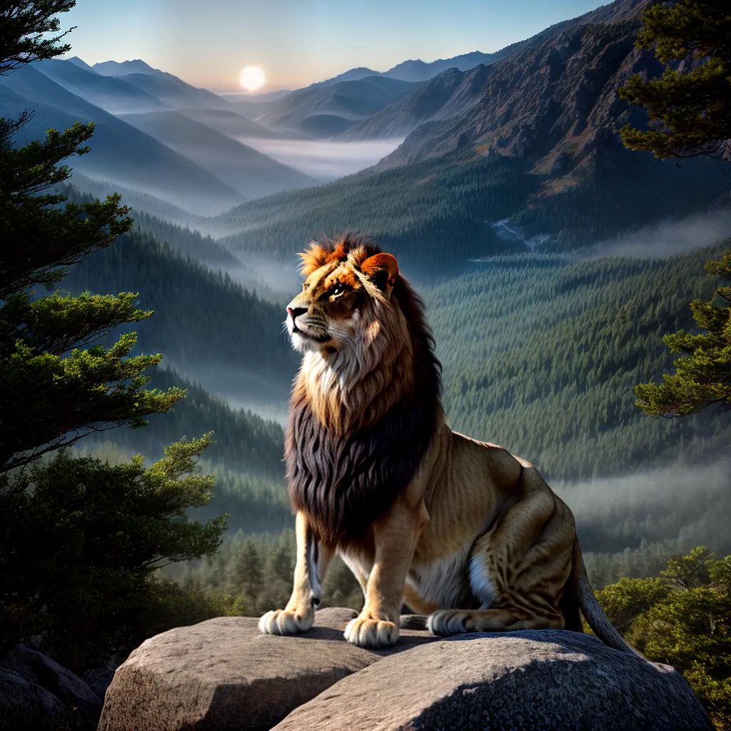 Desvendando o Significado de Sonhar com Animais Selvagens. 2 Fotos leao rei lobo simbolismo sonho