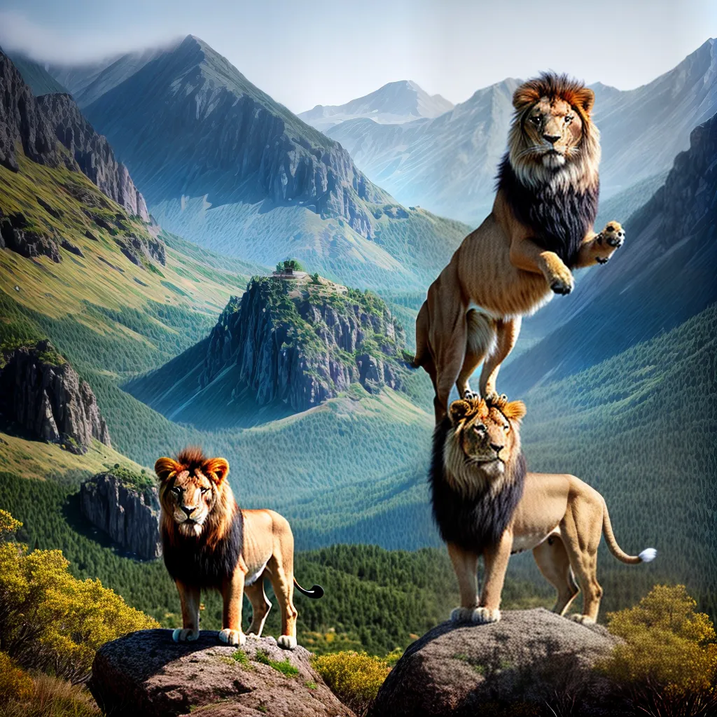 Desvende o Significado de Sonhar com Animais e Instintos 3 Fotos leao sabedoria intuicao instinto