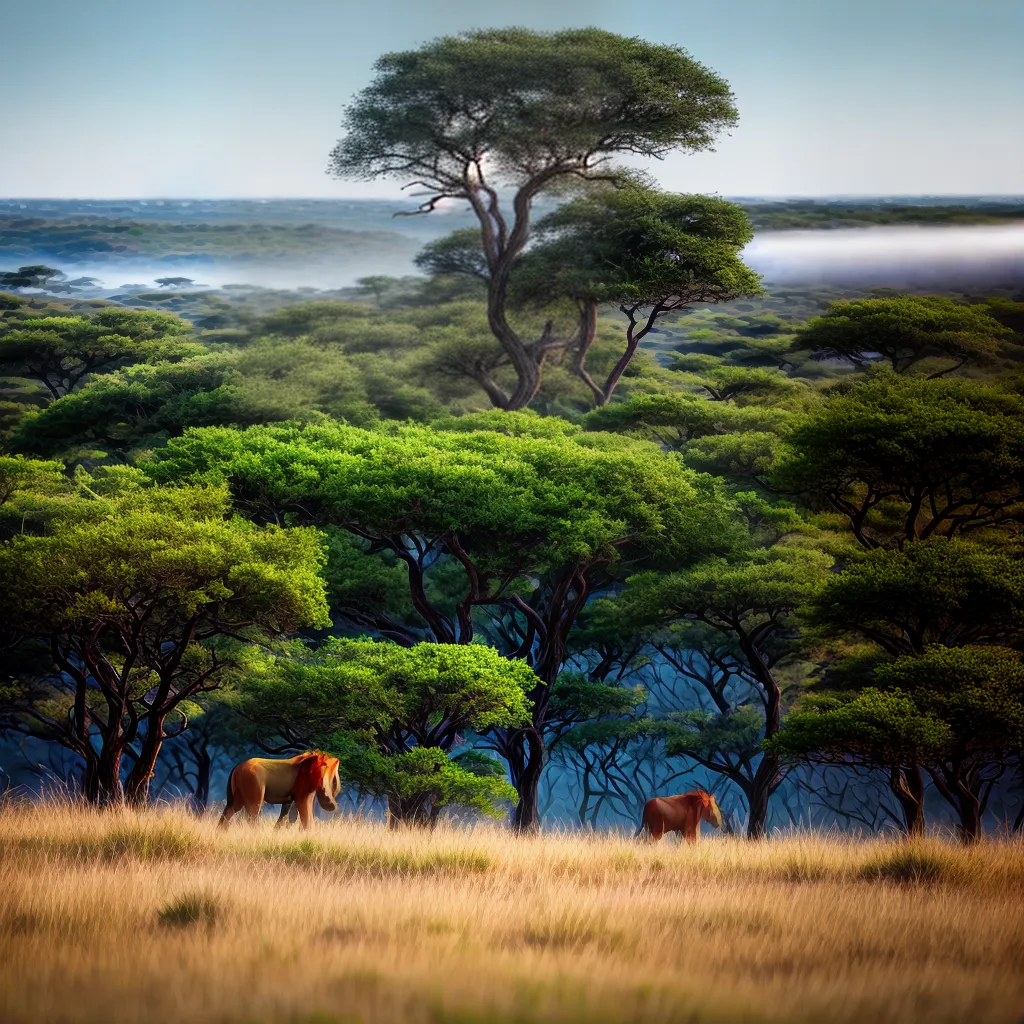 Descubra o significado de sonhar com animais selvagens. 2 Fotos leao savana hiena elefante instinto