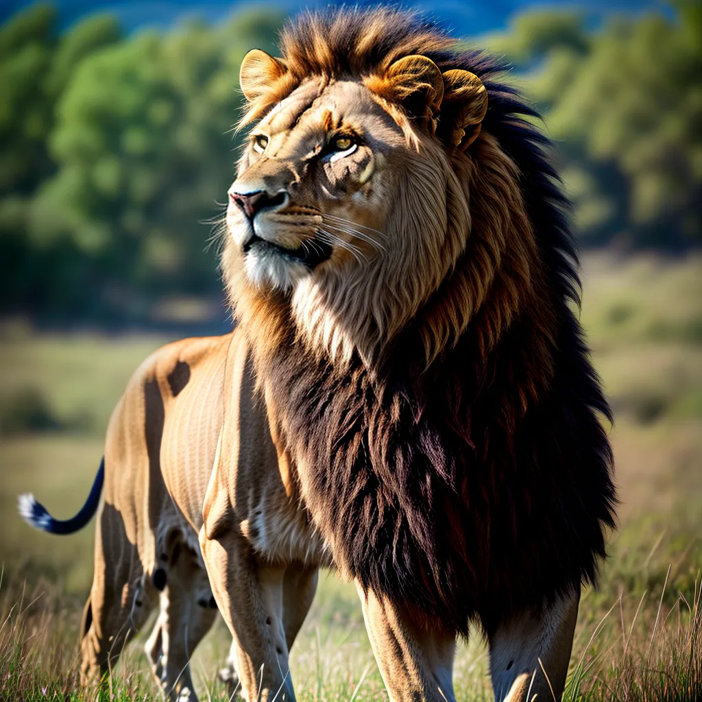 Desvendando o Significado dos Sonhos com Animais da Vida Selvagem 5 Fotos leao savana lideranca poder