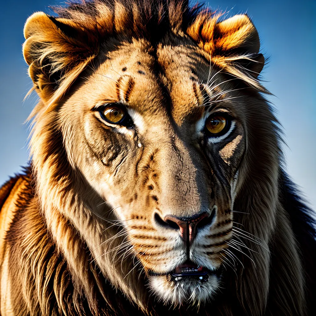 Saiba Qual é o Significado de Sonhar com Animais Selvagens no Safari. 4 Fotos leao savana olhar poder