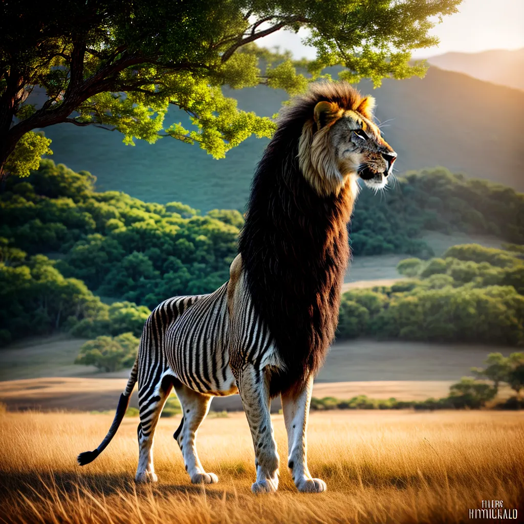 Desvendando o Significado dos Sonhos com Animais da Vida Selvagem 4 Fotos leao savana zebras aves poder