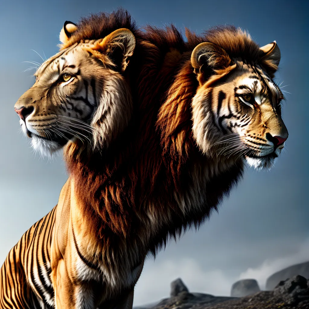 Fotos leao tigre poder sonhos