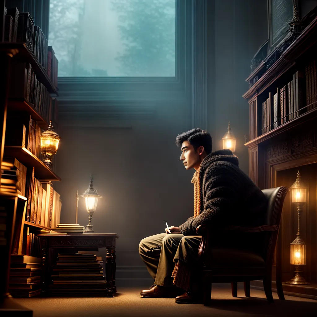 Desvendando o Significado dos Sonhos com Livros e Leitura 2 Fotos leitor sonhador livros magia 1