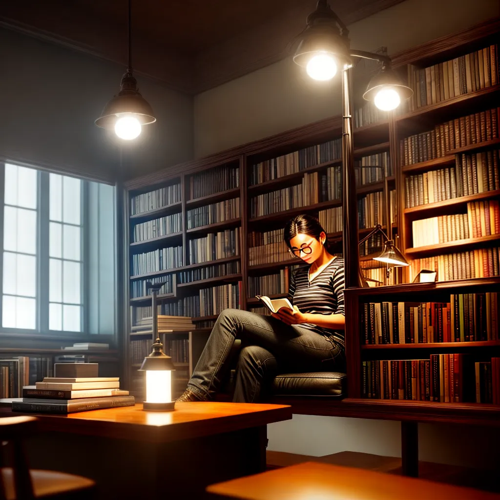 Fonte de Luz, Livraria: Qual o Significado de Sonhar com Conhecimento 6 Fotos leitura canto aconchegante luz