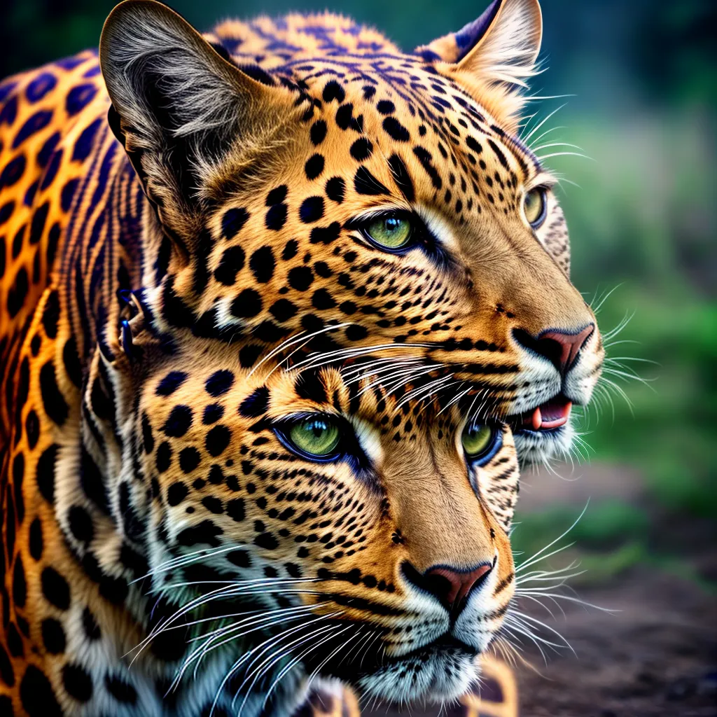 Fotos leopardo olhar forte cultura indigena