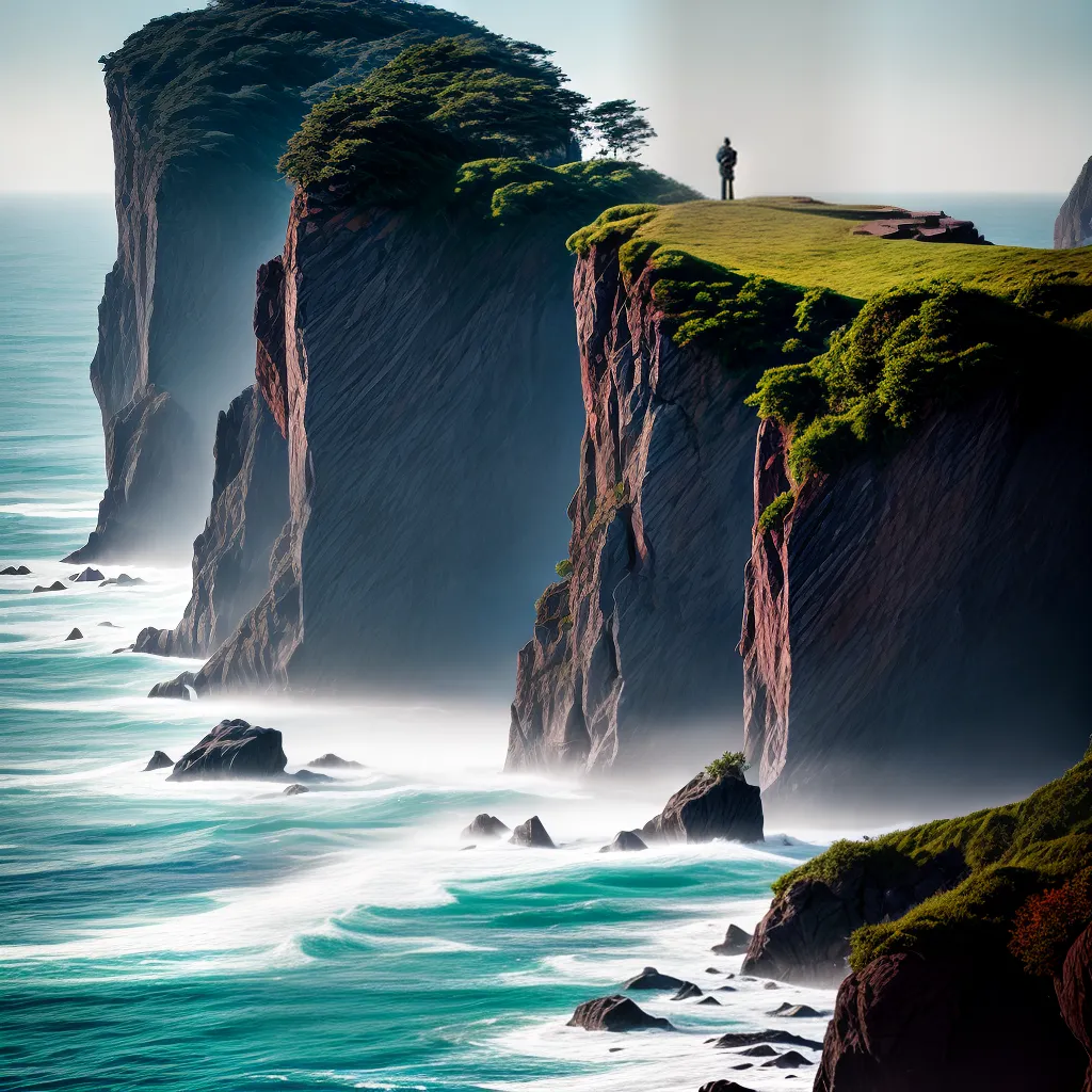 Desprendimento em Sonhos: O que Significa Sonhar com Desapego? 2 Fotos liberdade desapego oceano cliff