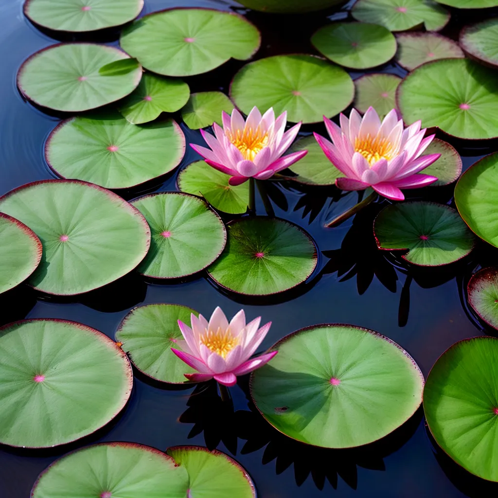 Palmeiras e Vitórias-Régias: O que significa sonhar com plantas aquáticas e terrestres? 3 Fotos lirio agua folhas pond