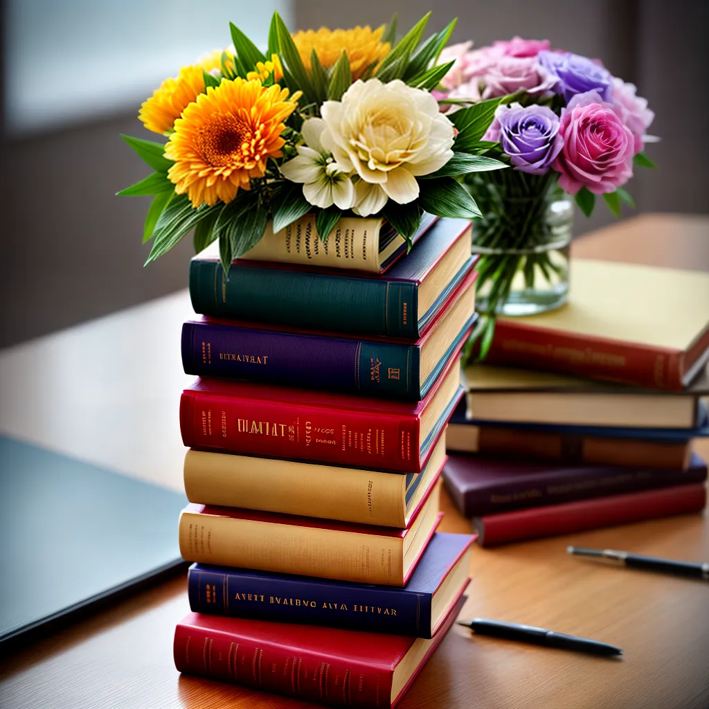 Fotos livros flores inspiracao beleza