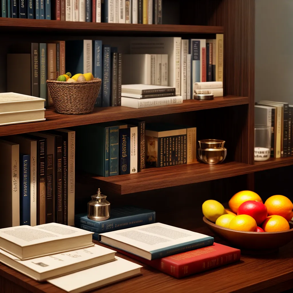 Fotos livros frutas crescimento equilibrio