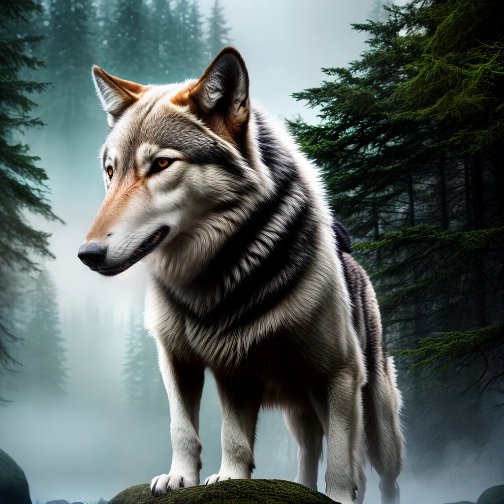 Mistérios do sono: O que significa sonhar com animais? 2 Fotos lobo branco sonhador misterio