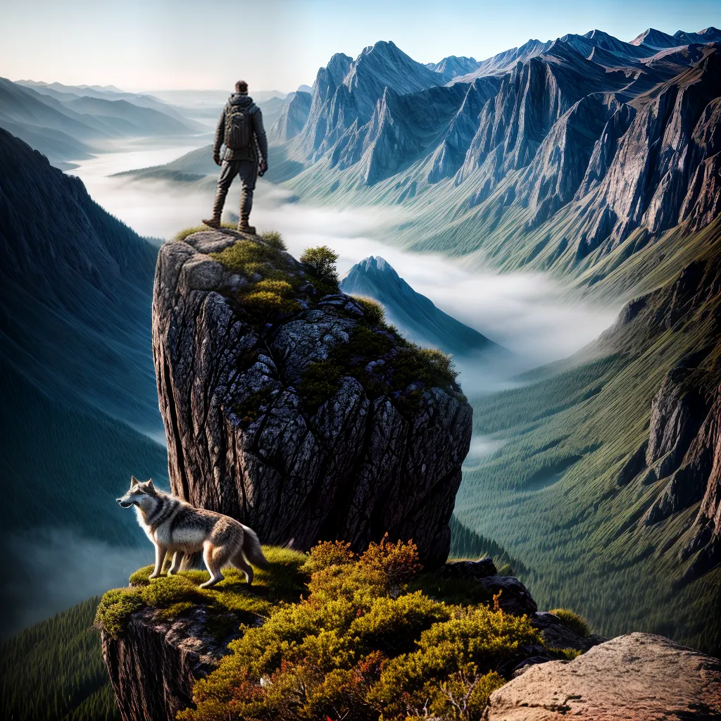 Infinitivismo em sonhos de vida selvagem: o que pode significar 6 Fotos lobo solitario infinitivismo paisagem