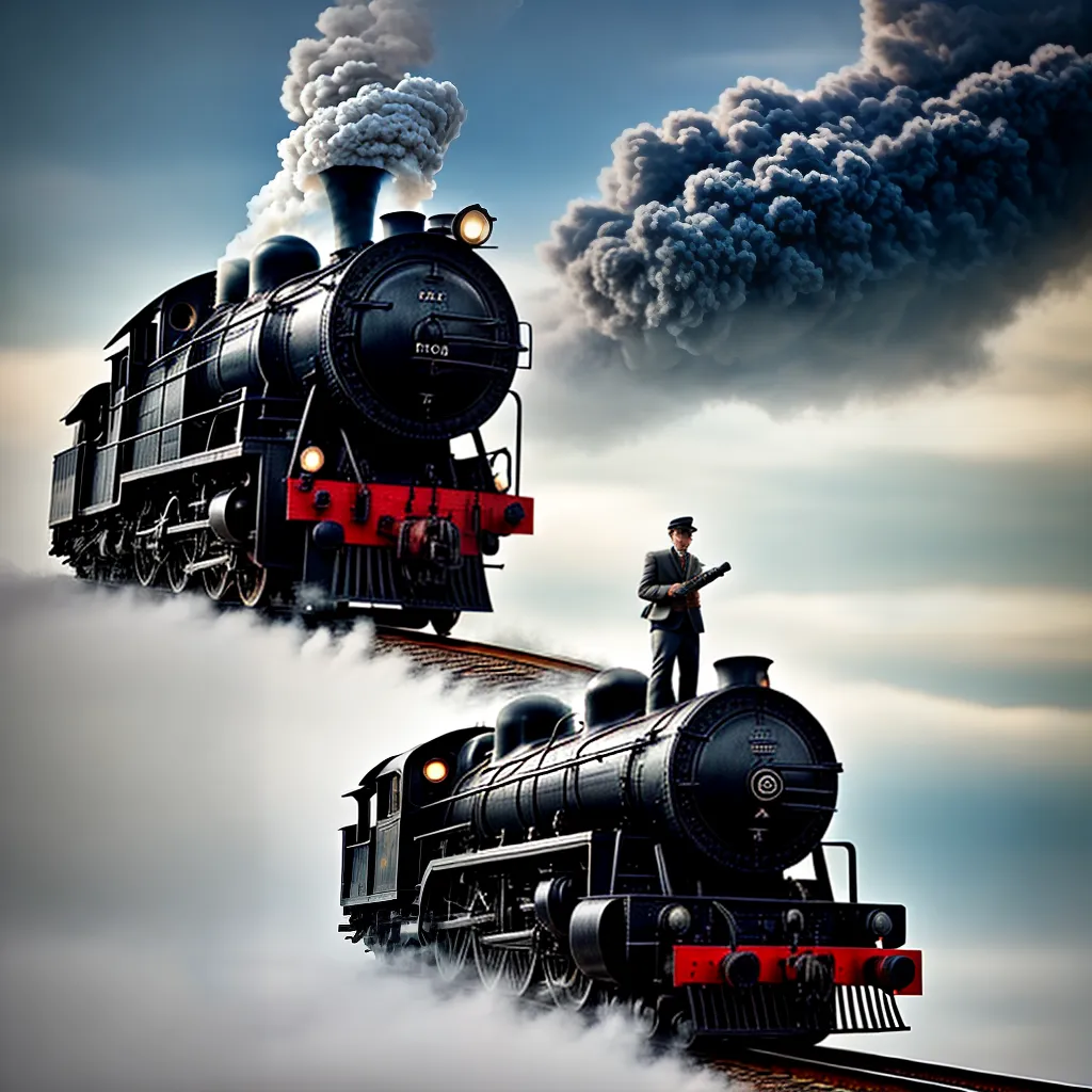 Embarque no Trem dos Sonhos: Descubra o Significado de Sonhar com uma Locomotiva 6 Fotos locomotiva fumaca plataforma sonho aventura
