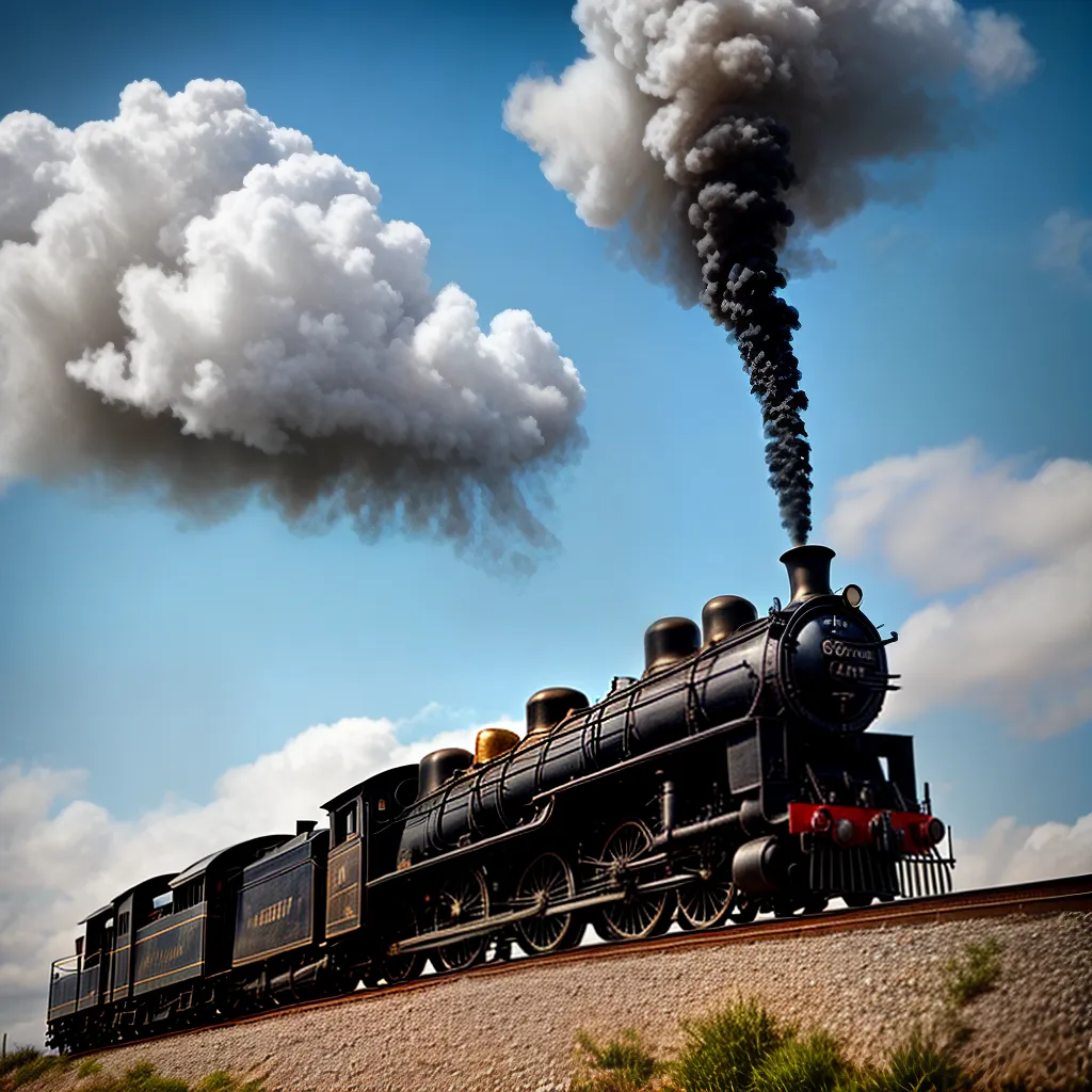 Embarque no Trem dos Sonhos: Descubra o Significado de Sonhar com uma Locomotiva 5 Fotos locomotiva fumaca trilho jornada