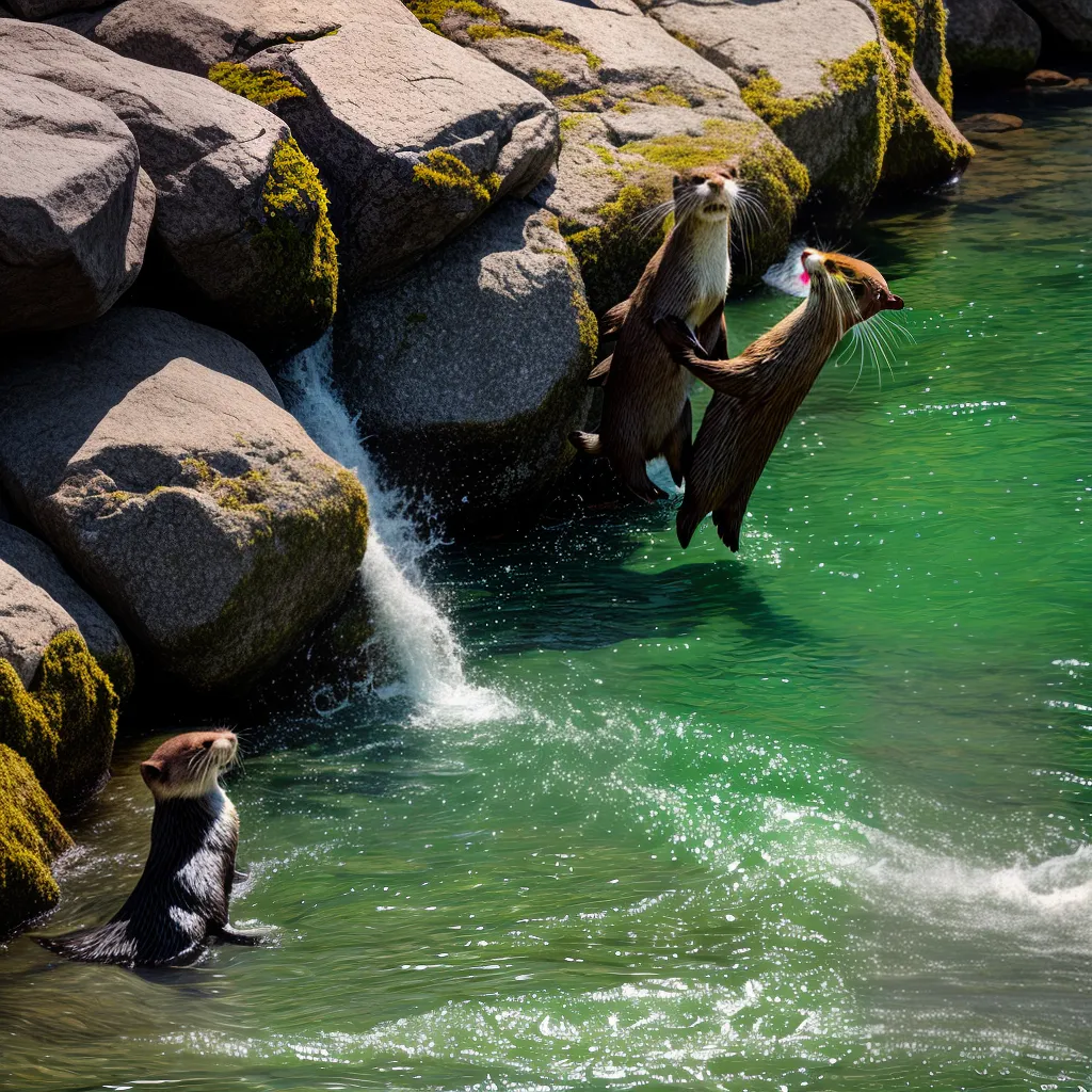 Fantasia de Lontra: Descubra o Significado de Sonhar com este Animal Aquático 3 Fotos lontra brincalhona rio sol