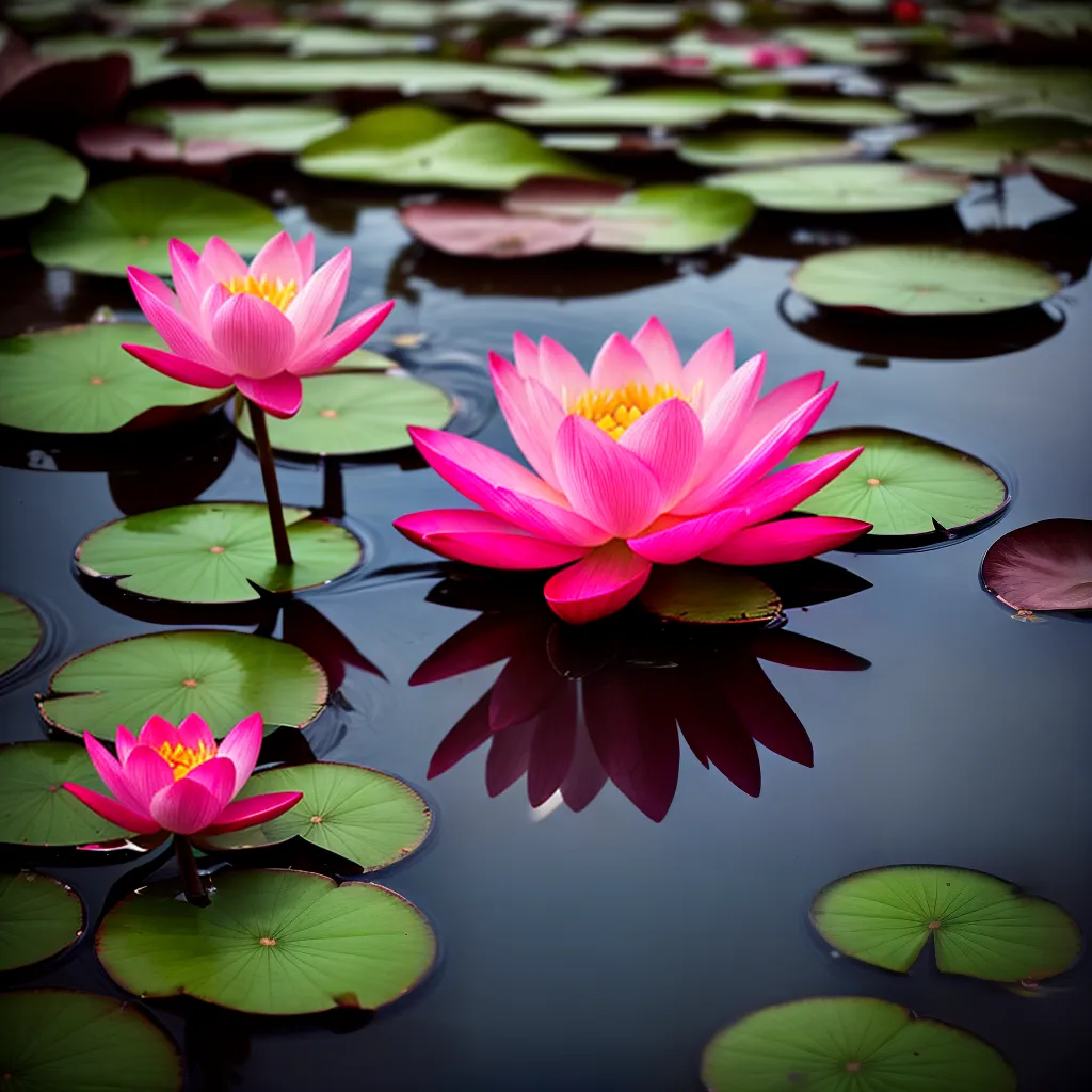 Significado de Sonhar com a Flor de Lótus: Encontre a Paz Interior 4 Fotos loto rosa agua serenidade