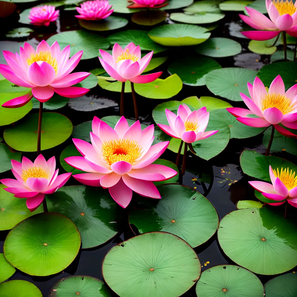 Qual o significado de sonhar com Lótus e como essa flor pode te ajudar 5 Fotos loto rosa folhas verdes lago sereno