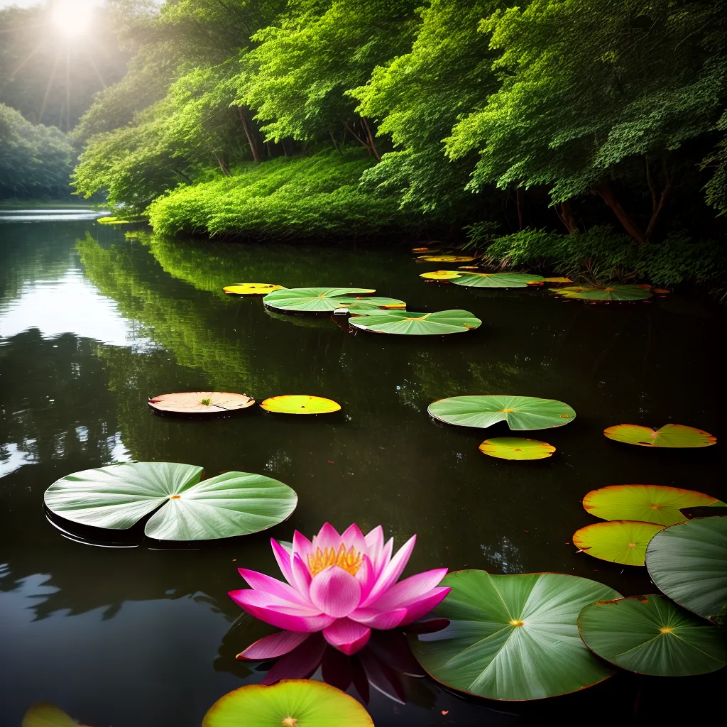 Flor de Lótus na Imaginação: Um Guia para a Interpretação dos Sonhos 4 Fotos loto sonho serenidade natureza