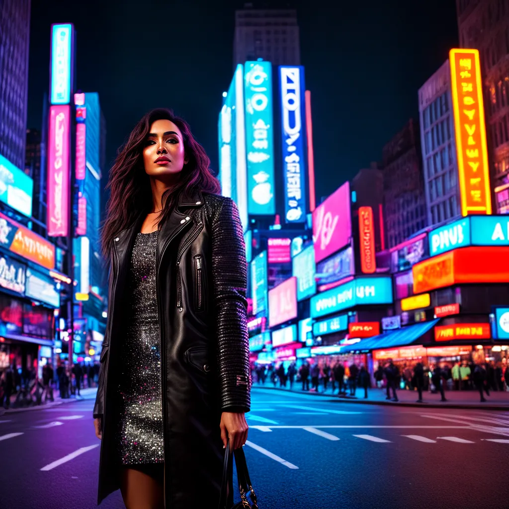 O que significa sonhar com (vida noturna, conteúdo)? Desvende aqui 3 Fotos lua cheia cidade neon noite