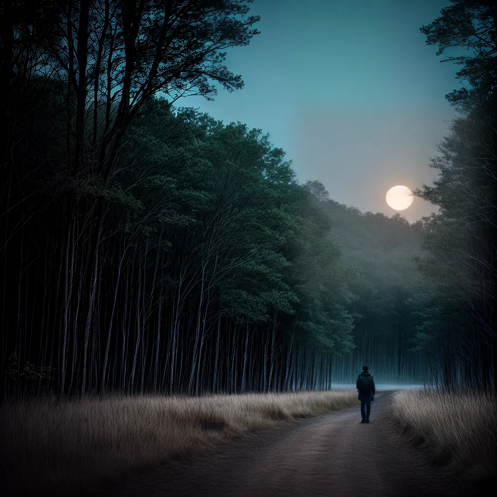 Natureza, Noite e Nostalgia: Descubra o Significado dos Sonhos Mais Comuns com o tema Significado de Sonhos. 5 Fotos lua cheia floresta solidao sonhos