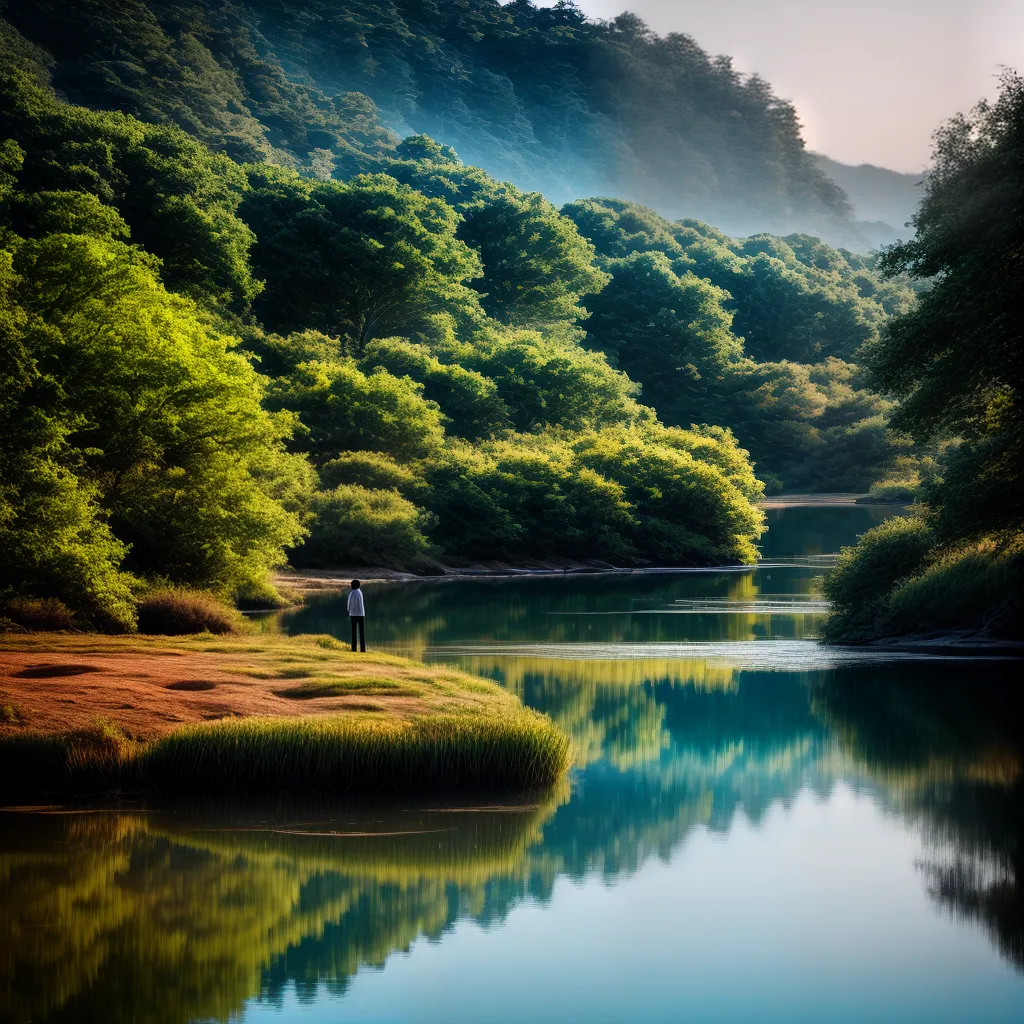 Descubra o significado dos seus sonhos com água e o que eles revelam sobre sua vida 2 Fotos lua reflexo lago serenidade