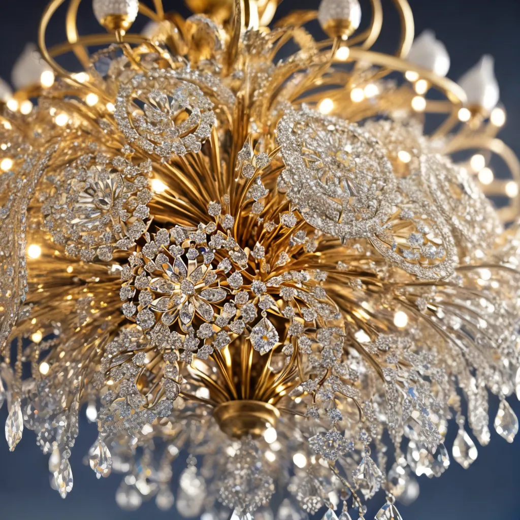 Enfeites e Ornamentos em Sonhos: Descubra o Significado 3 Fotos lustre brilhante decoracao sonho