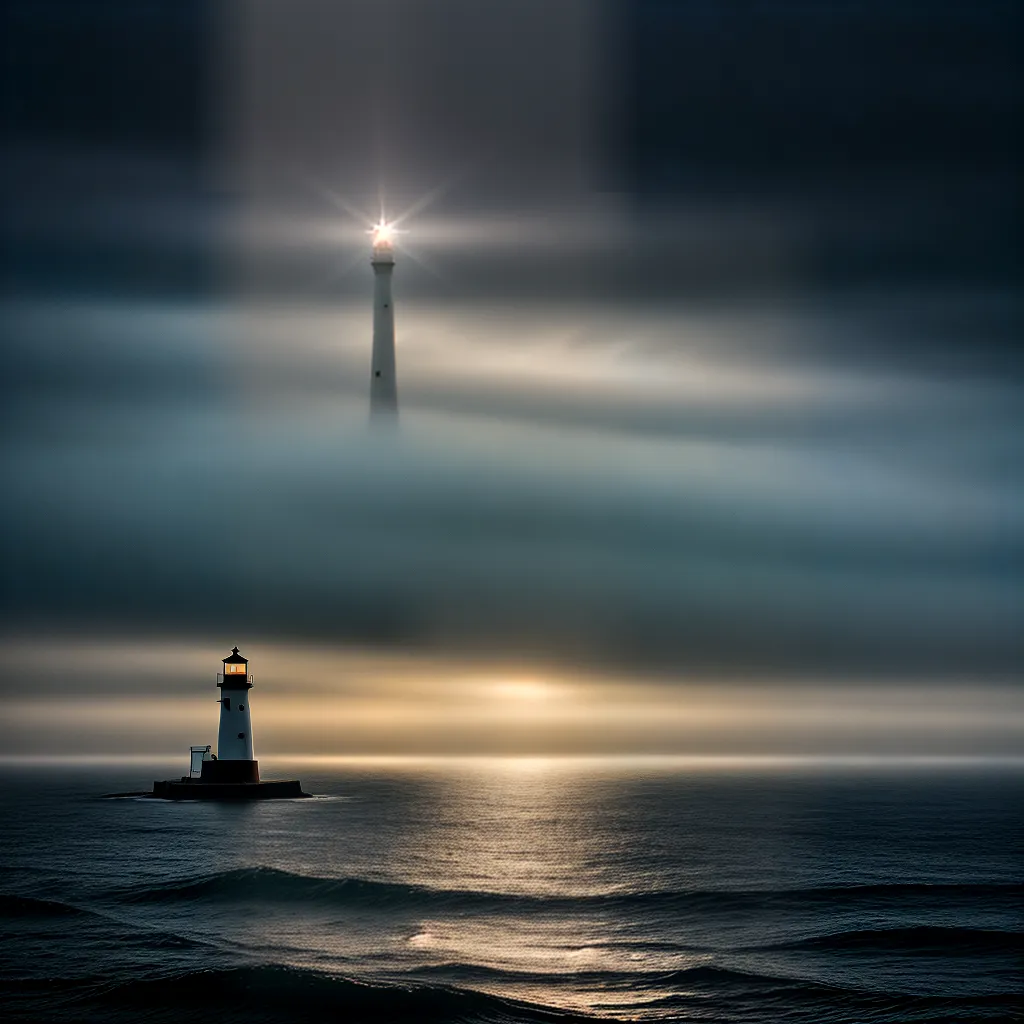 4. O Faroleiro dos Seus Sonhos: Descubra o Significado de Sonhar com Luzes 5 Fotos luz farol mar noite sonho