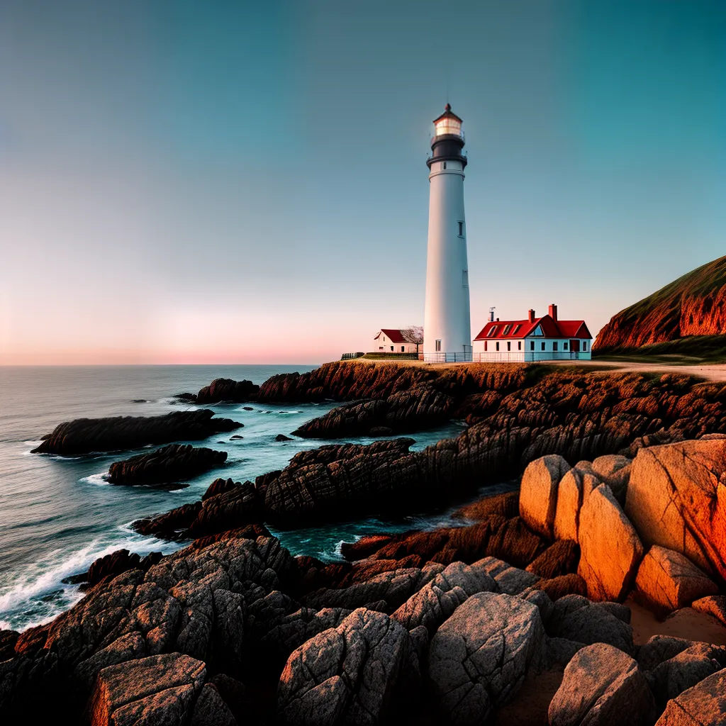 Interpretando o Significado de Sonhar com o Farol na Praia 2 Fotos luz farol praia crepusculo esperanca