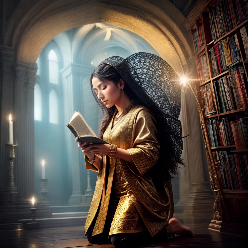 Qual o Significado de Sonhar com Escrita Sagrada? 3 Fotos luz livro oracao fe