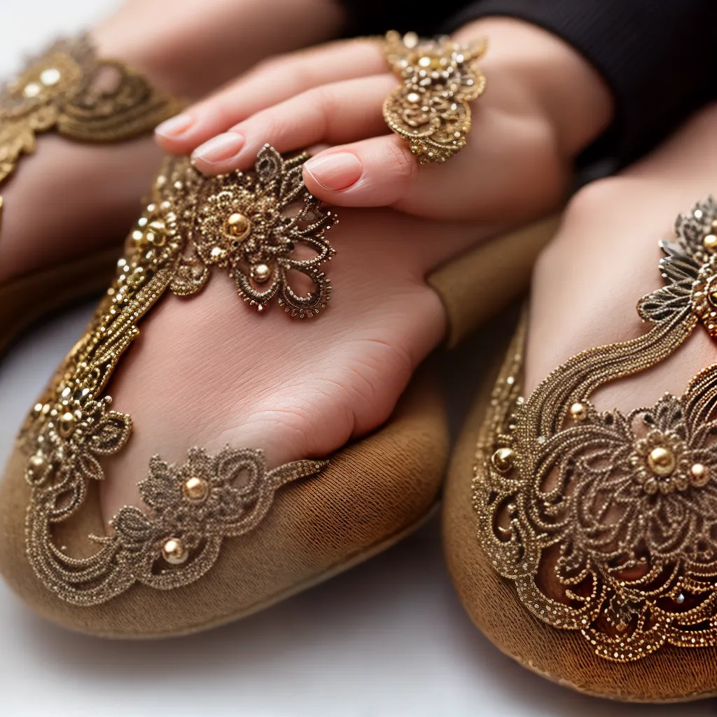Fotos mae gravida maos henna booties
